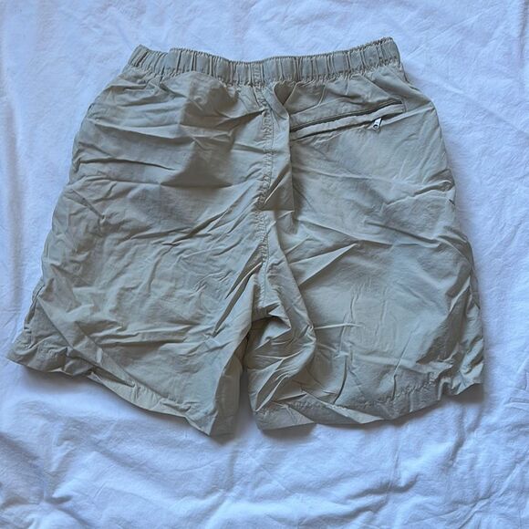 Columbia Tan Swim Trunks with Elastic Waistband and Quick Dry Material - Picture 5 of 9